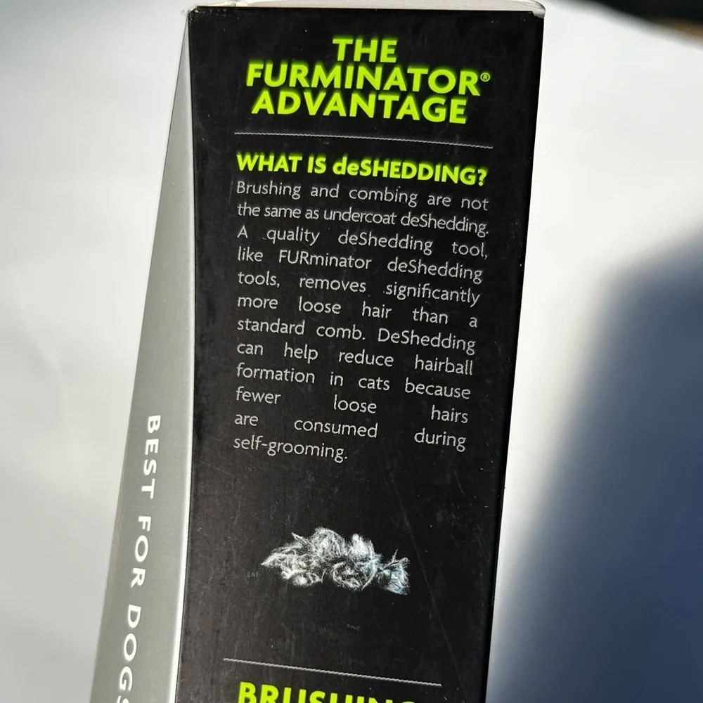 FURminator Grooming Rake THICK FUR Dogs & Cats